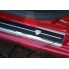 Накладки на пороги (carbon) Honda CR-V (2007-/2012-)